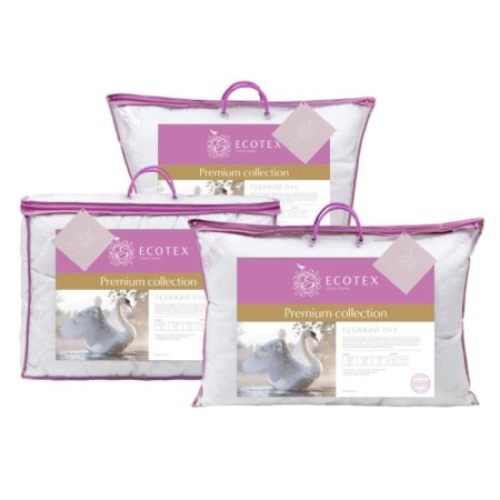 The blanket "Flying fluff", size is 140x205 cm, perkal-1