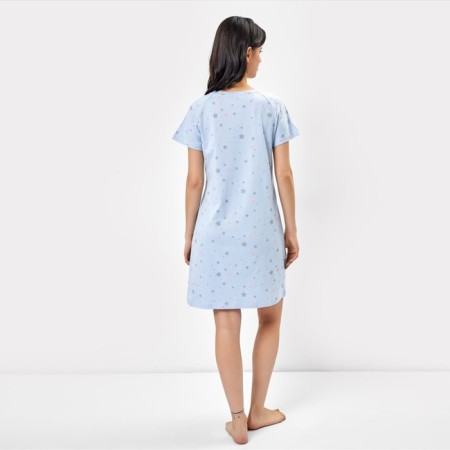 Homemade dress, blue color, size 50 (xl)-7