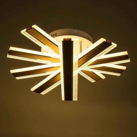 Luer with DPD "Jema" LED 140W 3000-6000W RGB gold 50x50x12cm Bayerlux-2