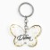 Acrylic key a keychain "Dream", 4.3 x 6 cm