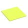 Static block (magnetic) 75x75, Erichkrause "Neon", 50 sheets yellow