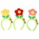 Carnival rim "flower", color mix