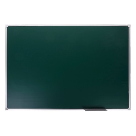 Magnetic-mail board 100x150 cm, green, calligrata standard, in an aluminum frame, with a shelf-1