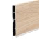 PVC base, 4000x100 mm, light oak light oak