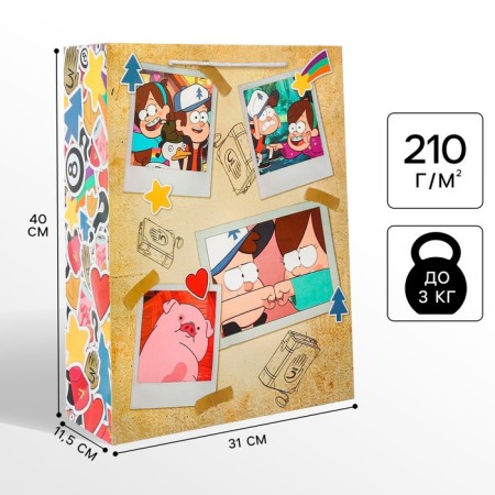 Gift package, 31x40x11 cm, packaging, gravity farz