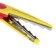 Scissors embossed colored handles, set 12 pcs mix