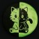 Reflective icon "cat", d = 56 mm