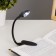 Reading lamp on the clothespin "gloss, black" 1LED 25x2x3.5 Risalux