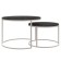 Tables Journal Loft DQ No. 2 Duae (set), D605 (475), H420 (320), f/n Black marble, m/c white 1