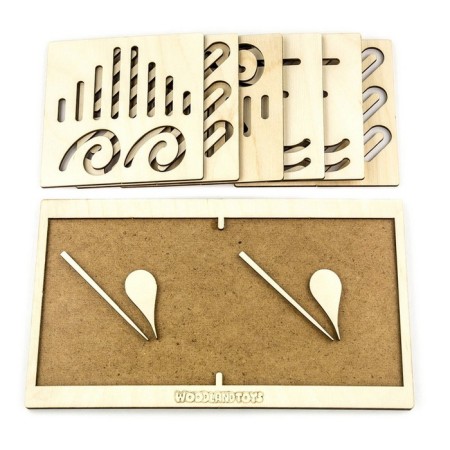Intercessible board "Zigzag"-7