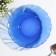 Deep plate Sea Brim, d = 20 cm, 650 ml, glass, blue color