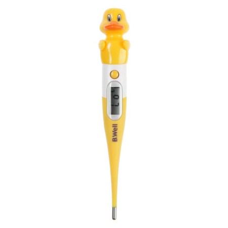 Electronic thermometer B.Well WT-06, moisture-proof, flexible tip, memory, "duckling"