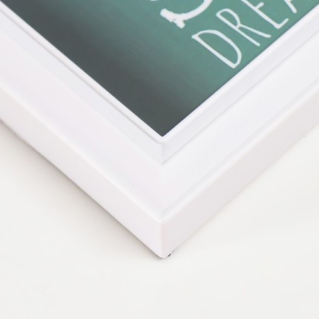 Photo frame plastic in 5 photos 10x10, 10x15 cm "and" White 44x35 cm-1