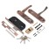 Crystone Castle APECS 1223/60-S, with a hand, color copper
