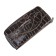 Women's wallet, lightning, brown crocodile color