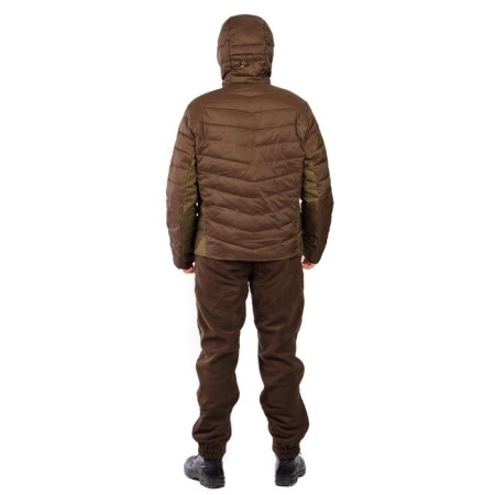 Jacket with hood men's Pride Mangust, nylon, brown, rr 48-50 growth 170-176-6