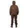 Jacket with hood men's Pride Mangust, nylon, brown, rr 48-50 growth 170-176