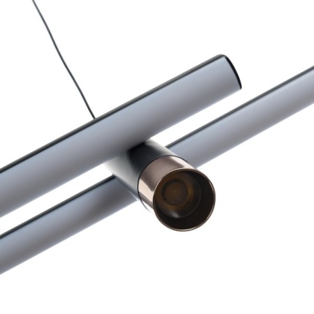 Lamp with DDD "Montana" LED 30W 3000-6000K black and gold 91x7x21 cm-11
