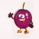 Thermalrotransfer "Plum", set of 10 pcs.