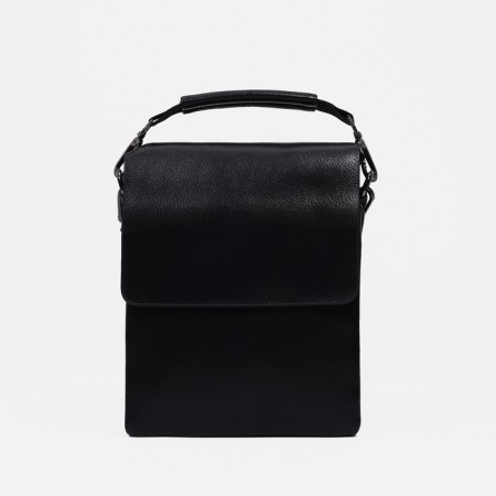 Male bag, black color-1