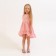 Dress children's kaftan "hearts" r. 98-104