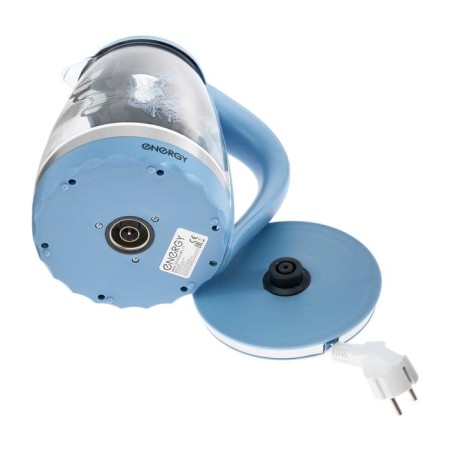 Electric kettle Energy E-279, glass, 1.5 l, 2200 watts, blue-5