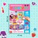 Reusable stickers "Dress the doll", A4 format