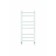 Electric towel Grois Nex GR-112, 300x800 mm, 8 crossbars, lower, white