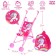 Stroller for dolls "Unicorn", cane, with a backpack