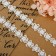 Lace Hipure, 15 mm × 14 ± 1 m, white color