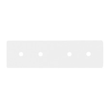 Коннектор прямой для магнитного шинопровода Arte Lamp Linea-Accessories A480533, 2.2х8х0.2 см, белый
