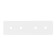 Direct Connector for the Arte Lamp Linea-Acessories A480533, 2.2x8x0.2 cm, white