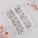 Decor for creativity Glass "Rhinest. Silver" d = 2-4.8 mm nr 1188 pcs 6x8x1.5 cm