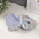 Casket Metal Heart "Flowers" set 3 pcs 10.5x12x5 cm