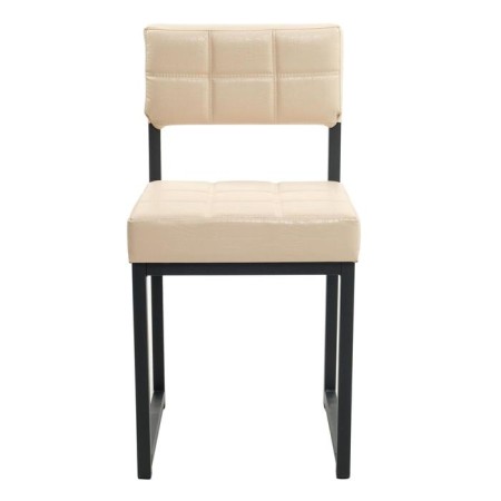 Chair "Loft 3", black/milk reptile-1