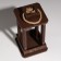 Kashpo Wooden "Lantern", pen, gold vintage, 16 × 16 × 30 cm