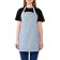 Apron kitchen with a photo print "Field of hearts", adjustable, size OS