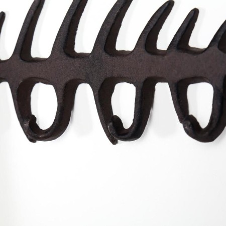 Decorative metal hooks "Fish skeleton" 11x32.5x2.5 cm-2