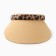 Feminine visor Minaku "Leopard" Brown color, rr 56-58