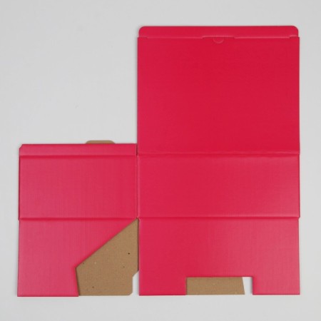 Gift folding box, packaging, Fuchsia, 26 x 19 x 10 cm-8
