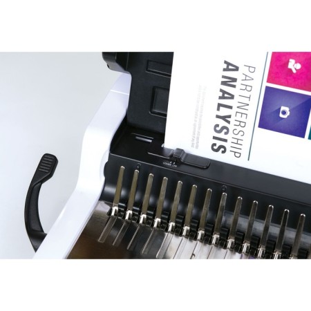 Binder Fellowes Pulsar+ on a plastic spring, sewing. up to 300 sheets, perf. up to 20 sheets 102246-7