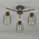 Ceiling lamp 3x60W E27, size 50x50x31 cm