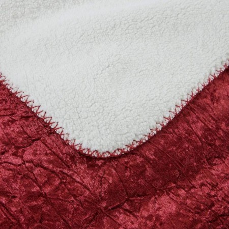 "Undine" bedspread, size 220x240 cm, burgundy color-4