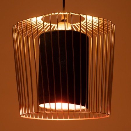 Bayerlux lamp "velvet" E27 40W blue 27x30x12-100cm-2