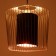 Bayerlux lamp "velvet" E27 40W blue 27x30x12-100cm