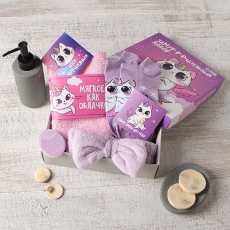 Set of gift "Micper set" towel and accessories