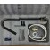 Bronze de Luxe 1760’s 3352SB sink mixer, pour 160 mm, brass, black