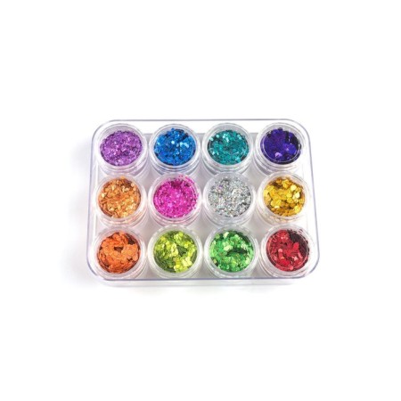 Hybags Pole "Cat Eye", No. 1 MIX, 12 pcs