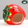 House for rodents "strawberry" ceramic, 12 x 9 x 9 cm
