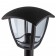 Lamp Garden Era E27, IP44, 40W, 177x187x1120 mm, black